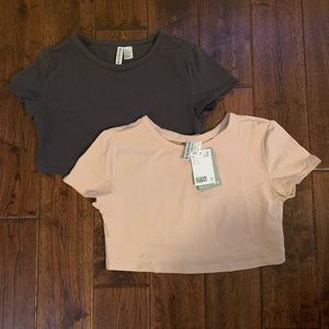 H&M cropped tops